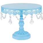 Sophia 10 inch Baby Blue Cake Stand