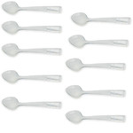 Dessert Bar Spoon Clear (100)