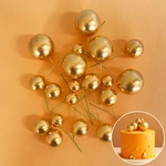DECO FOAM BALL TOPPER | 20 PC SET -GOLD