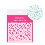 Retro Curve Stencil