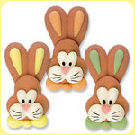 Bunny Head Asst 40mm MM (96)