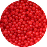 Cachous 4mm Shiny Red Hangsell 50g