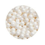 Cachous 6mm White Pearl HS 50g