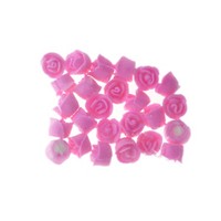 Rose  Whirl Baby Pink 1.3cm Hangsell 25pc