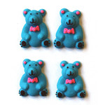 Sitting Bears Blue (60 pcs)