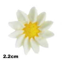 Flower Mini Daisy 22mm White (Box 100)