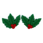 3 Prong Christmas Holly (180)