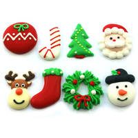 Assorted Christmas Decoration 25mm (Box 128)