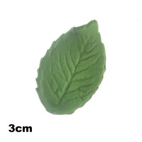 Leaves  Small  Green On Wire  30mm 150 (Box)