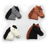 Horses Head Assortment 32mm (128)