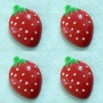 Mini Fruits STRAWBERRY 1.5cm (Box 240)
