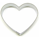 Single Heart Cutter 8.5cm x 8cm
