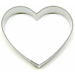 Single Heart Cutter 8.5cm x 8cm