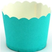 Cupcake Case  Plain Blue  Carton 600