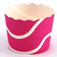 Cupcake Case Pink Swirl Carton 600pc