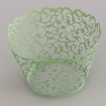 C/C Wrapper Pearl Pale Green Filigree (12)