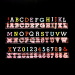 FMM Cutter Alphabet and Numbers Uppercase 1.5cm