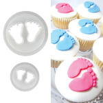 Baby Feet Cookie Cutter - 2 Pcs