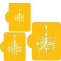 Stencil  Chandelier Set