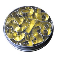Cutter  Tin Set 9pc Number 35mm 10cm (Ea)