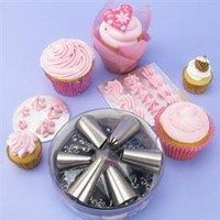 Nozzle Set Stainless Steel (6 pc)