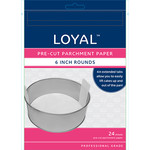 Pre Cut Parchment Paper 6in Round (PK24)