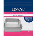 Pre Cut Parchment Paper 8in Square (PK24)