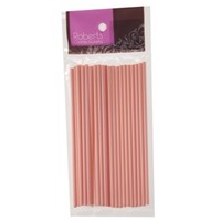 Lollipop Sticks  150mm Baby Pink (25 pk)