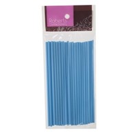 Lollipop Sticks  150mm Baby Blue (25 pk)