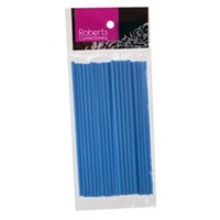 Lollipop Sticks  150mm Baby Blue (25 pk)