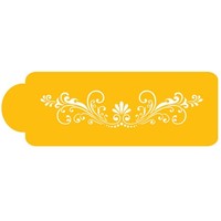 Stencil  Fleur De Lis Side Tier 2