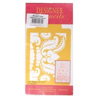 Stencil Damask Cake Tier No.1
