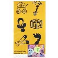 Stencil  Small Baby Cupcake Set