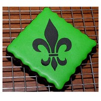 Stencil  Fleur de Lis Icon Set