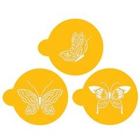 Stencil Mini Butterfly Cupcake Tops