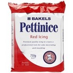 Icing  Bakels Pettinice Red 750g