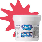 Satin Ice 2.5Kg Coral Red/Vanilla Icing