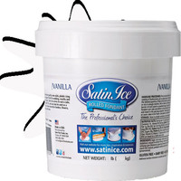 Satin Ice 5Kg White/Vanilla Icing
