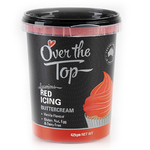 Buttercream RED 425g - Over The Top