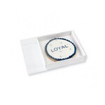Biscuit Box 9 x 9 x 2cm High - Loyal