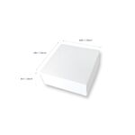 Cake Box 10x10x4" Milkboard