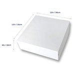 Cake Box 12x12x4" Milkboard