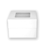 Loyal Cake Box 10x10x6" with Top Window