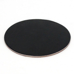 Slip Board 7cm Black Round (50)