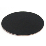 Slip Board 9cm Black Round (50)