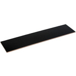 Slip Board 28x6.5cm Black Rectangle (50)