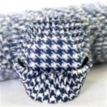 Patty Pan #750 Houndstooth Navy Blue (24)