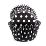 Patty Pan #750 Black/White Polka Dots (24)