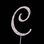 Bling Diamante 7cm Letter C