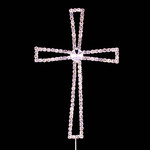 Bling Diamante 8cm Maltese Cross